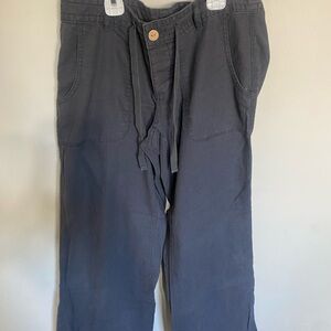 Women’s Hadley gap wide leg trouser cargo pants size‎ 2short ( they were hemmed